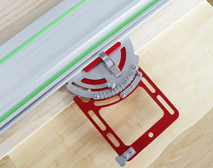 ENJOYWOOD Aluminum Alloy Adjustable Track Square Track Saw Rail Guide Rail Track Square Track Engrav