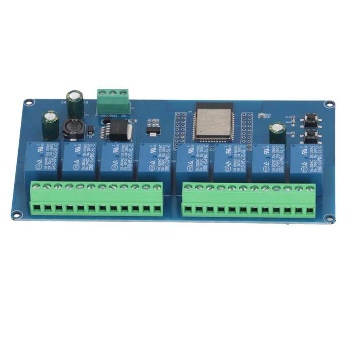 8 Channels - 8 Channel Relay Module ESP32 WiFi Wireless Control BLE Development Board ESP32-WROOM-32