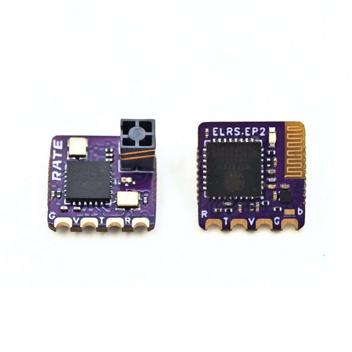 1pc - RATE EP2 2.4G ELRS Ultra-compact 10*10mm High Refresh Rate Receiver for FPV Racer Drone