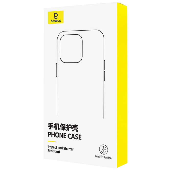 iPhone 16 Pro Max - Baseus Crystal Series Transparent Mobile Phone Case for iPhone 16 Pro Max Magnet