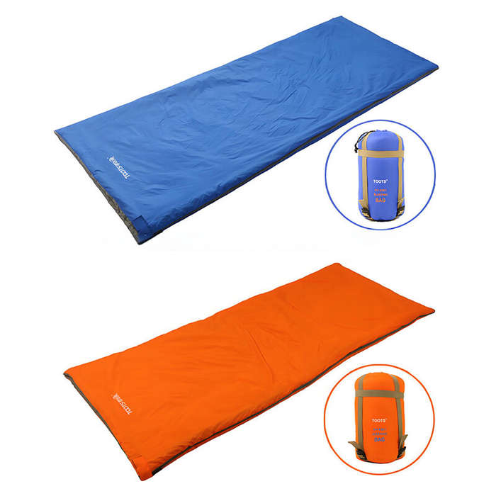 Light Blue - Ultralight Sleeping Bag for Adults 3 Season Outdoor Envelope Sleeping Bag for Camping B