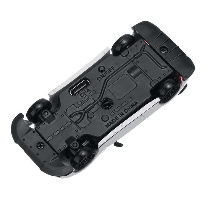 White - MCARRO MC061 RTR 1/64 2.4G 4WD Mini Drift RC Car Sports LED Light High Speed On-Road Micro R