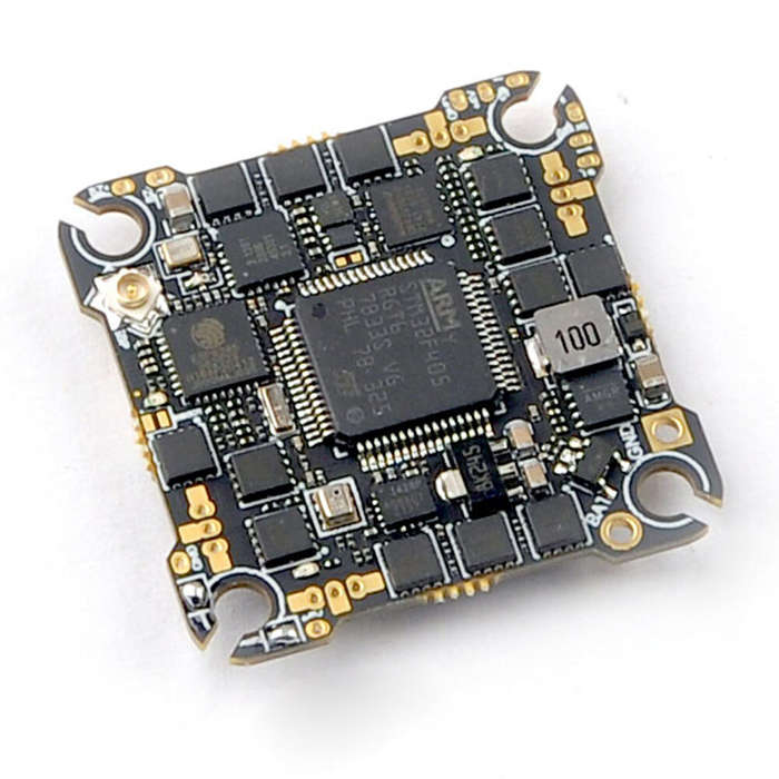 25.525.5mm Happymodel Super F405HD ELRS AIO 3in1 Flight Controller Built-in UART 2.4G ELRS RX 20A ES