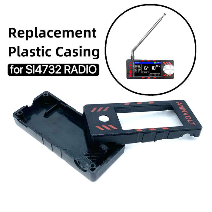Shell Only - DIY ABS Plastic Shell for Mini SI4732 V1/V2/V3 Radio Injection Molding Process