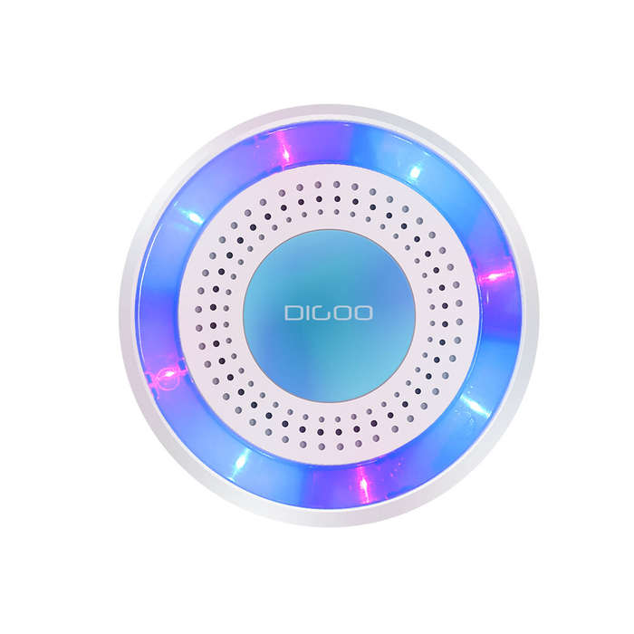 DIGOO DG-ROSA 433MHz Wireless DIY Standalone Alarm Siren Multi-function Home Security Alarm Systems