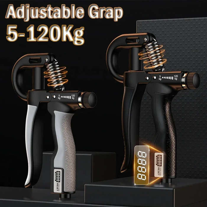 Green - KALOAD 5-120Kg Handgrip Gym Fitness Hand Grip Strengthener Men Adjustable Finger Heavy Exerc