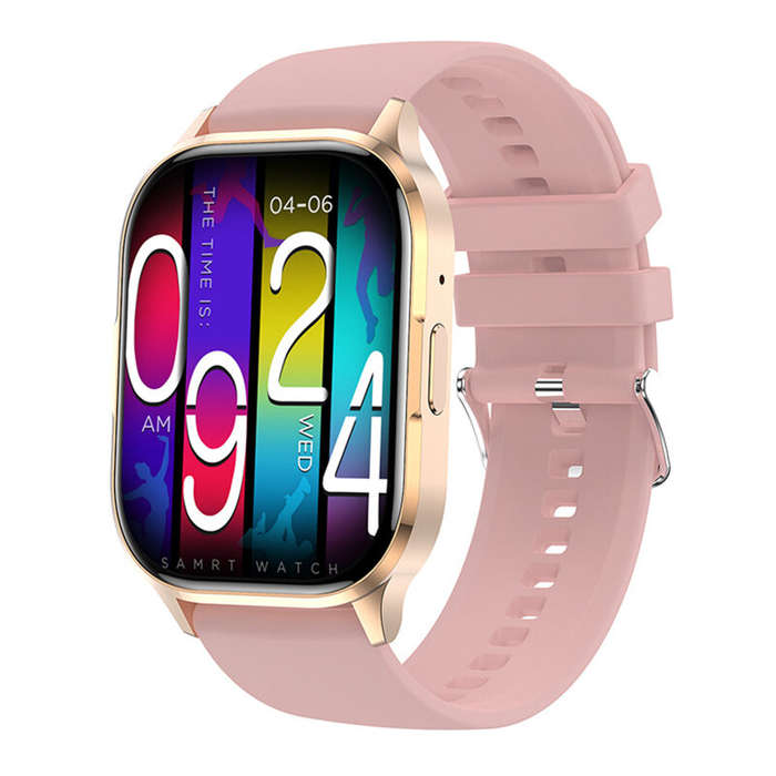 White - SENBONO HK21 2.01inch AMOLED Display bluetooth Call Heart Rate Blood Pressure Blood Oxygen M