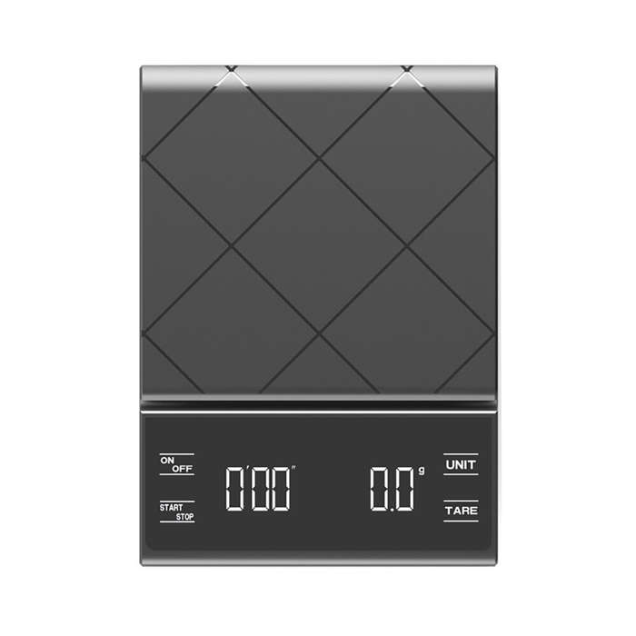 White - Touch Control Digital Coffee Scale Electronic Scale Gram Scale With Timer 3kg Kitchen Scale