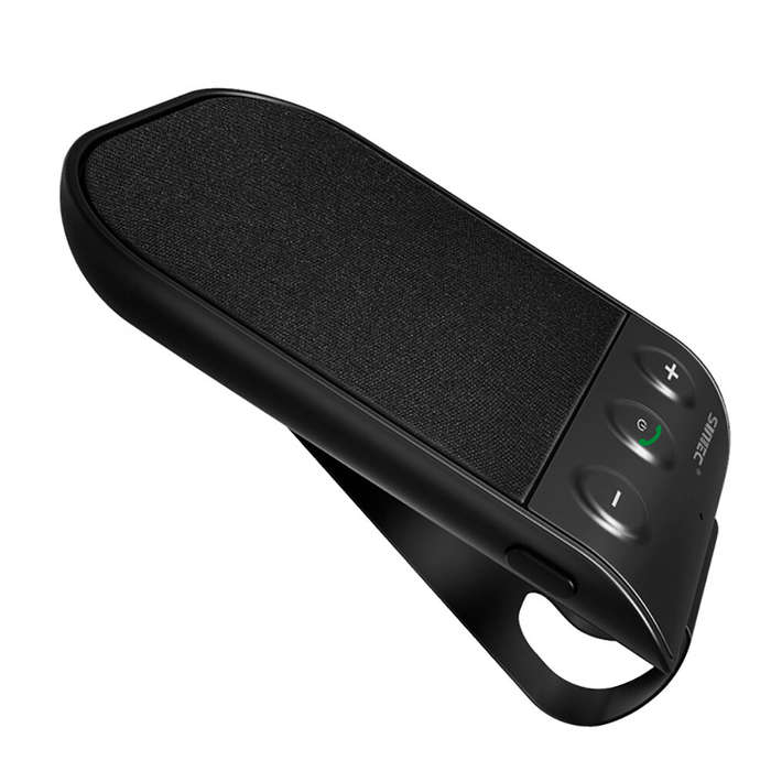 Black - Bluetooth Speaker for Car, Handsfree Bluetooth Speaker Phone for Cell Phone Car Kit, AUTO Po