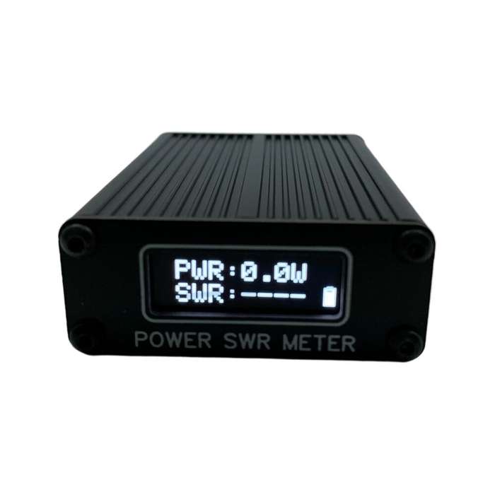1.6MHz-30MHz 0.1W-11W QRP SWR Mini Desktop Shortwave Power Standing Wave Meter Built-in 400mAh Lithi