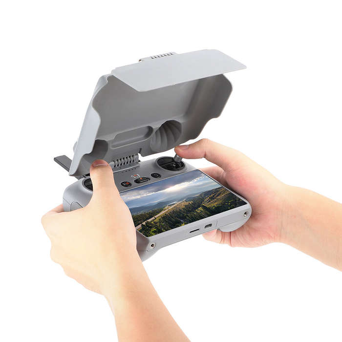 for RC 2 - Sunnylife 2-in-1 RC 2 / RC 1 Screen Remote Controller Sun Shade Hood Sunshade Protection