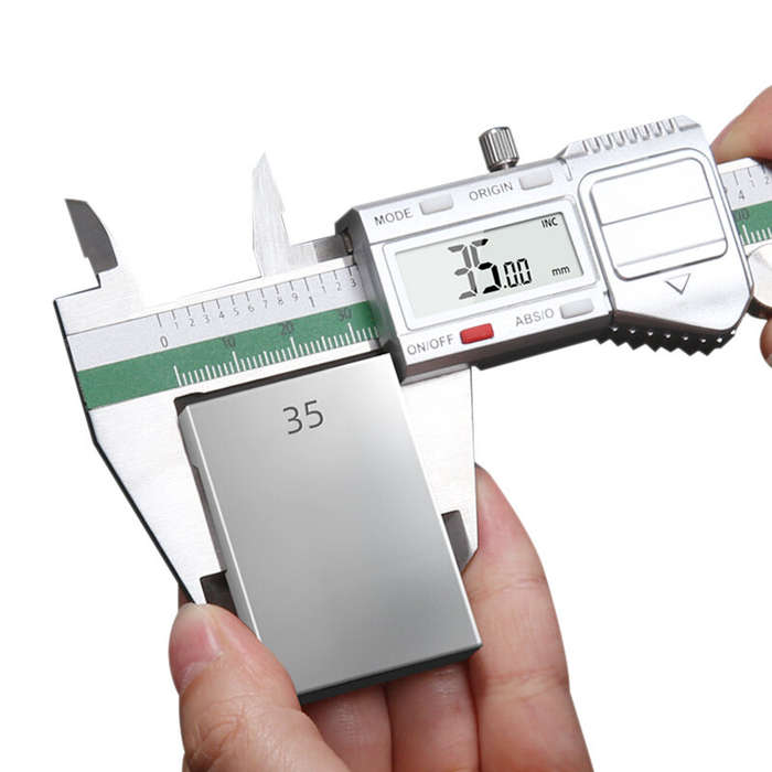 Silver - AV TOOLTOP ET54 Stainless Steel Digital Caliper 150mm IP54 Waterproof Dustproof LCD Display