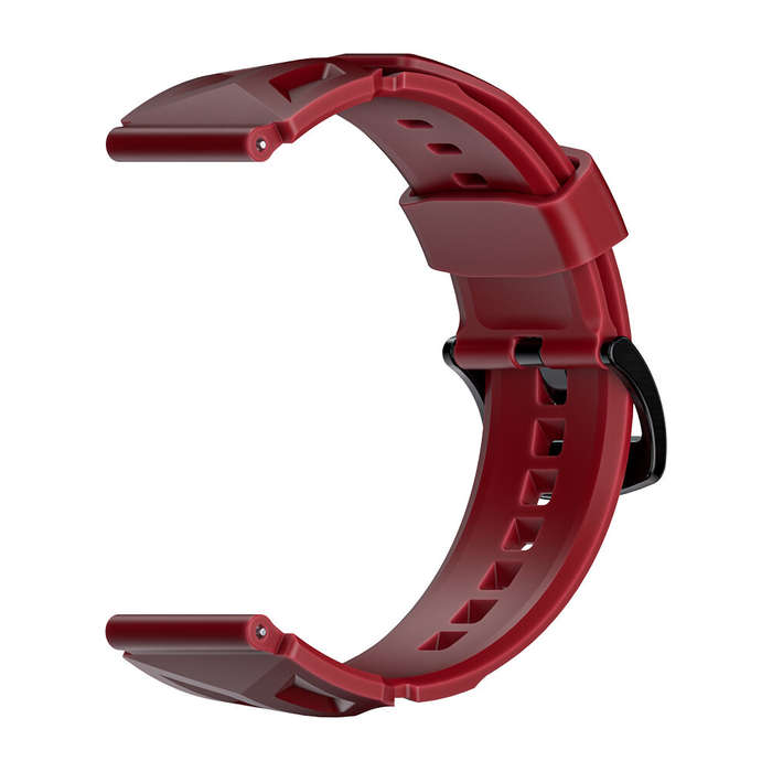 Orange - LOKMAT G0041 22mm Multi-color Silicone Replacement Strap for LOKMAT Smart Watch 22mm Width