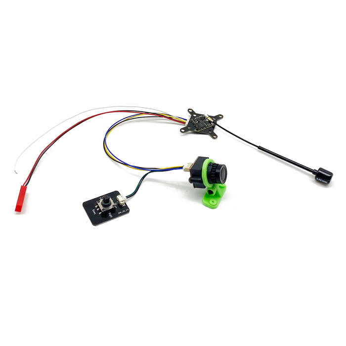 500mW VTX Camera - EWRF 500mW 5.8GHz FPV VTX & 1200TVL Camera Combo - 7-12V Wide Voltage, TBS Analog