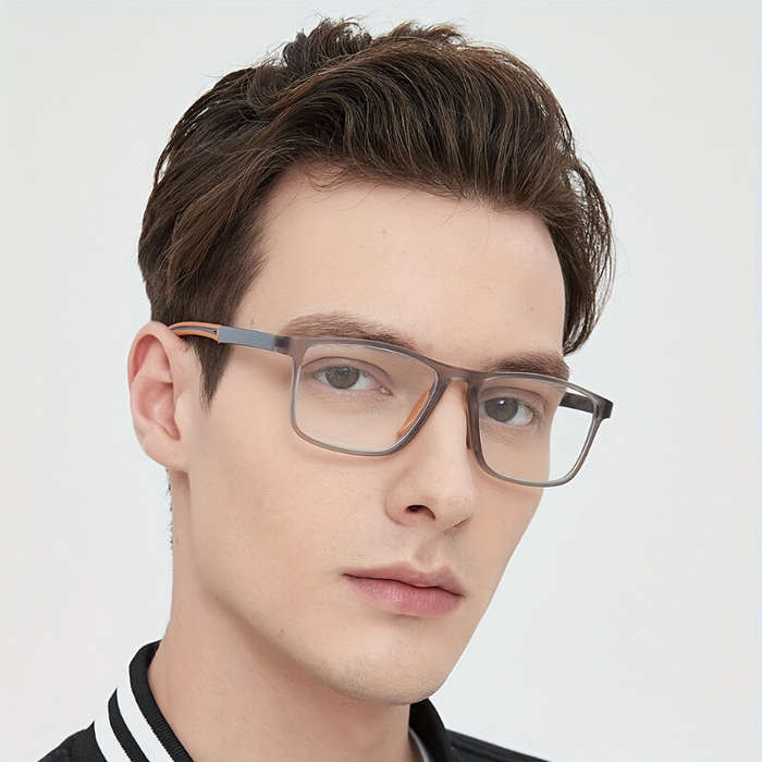 Orange - TR90 Reading Glasses Anti-blue Light High Definition Presbyopia Eyeglasses Men's Hyperopia