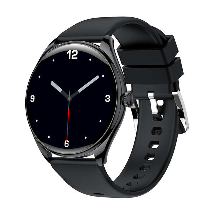 Silver - Bakeey MT55 1.43inch AMOLED Display bluetooth Call Heart Rate Blood Oxygen Monitor Women's