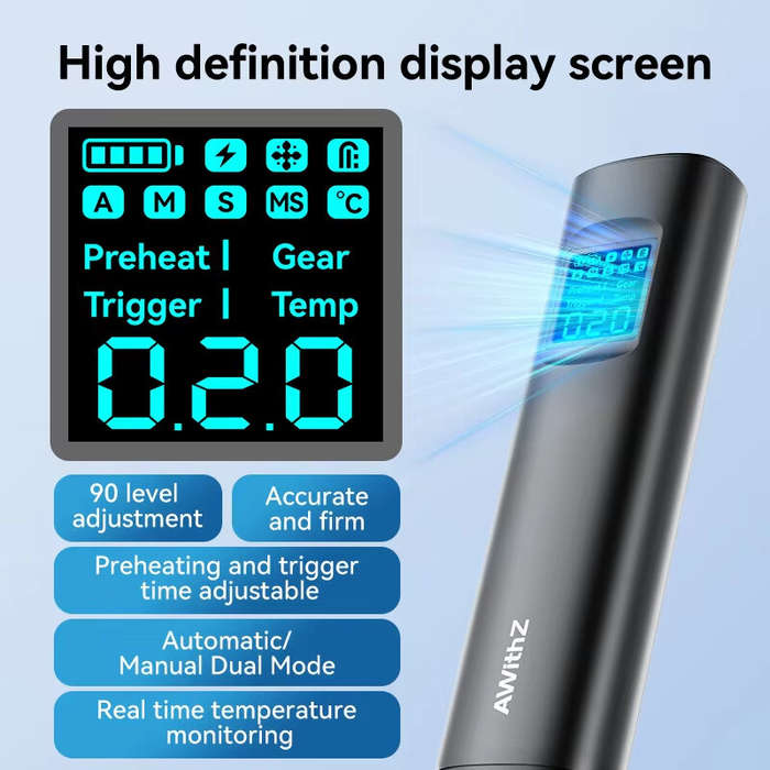 Black - Awithz Portable Battery Spot Welder DIY Mini Welding Machine 18650 Battery Pack Nickel Strip