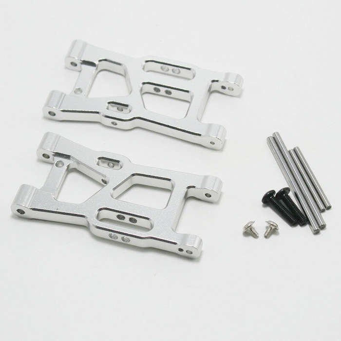 Silver - Wltoys 1/14 144001 124018 124019 Front Arm 1250 Upgrade Metal Rc Car Parts
