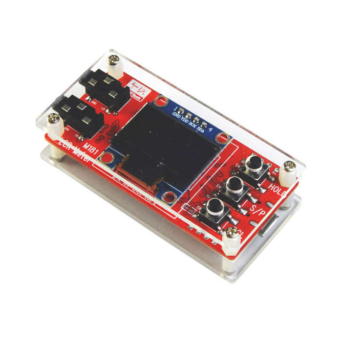 Jyetech M181 LCR Meter 18101K DIY Kit 100Hz 1KHz Test Frequency High-precision Small Value Inductanc