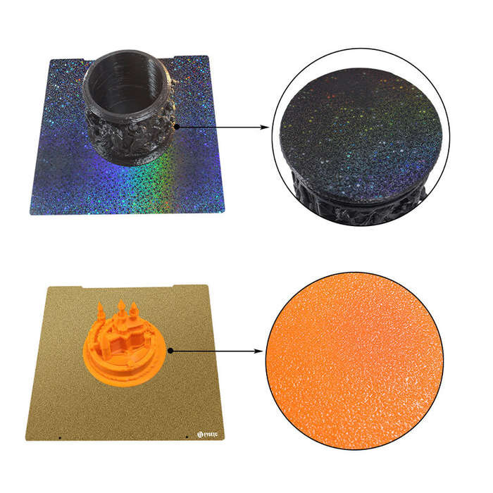 Colorful - 254*241mmColor Printing Film PEY+PEI Powder Steel Plate for Prusa MK3S/MK3