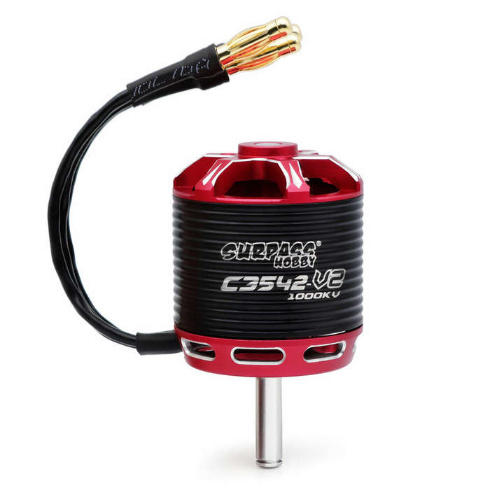 1450KV - SURPASS-HOBBY C35 Series V2 C3542 1000KV/ 1250KV/ 1450KV Outrunner Brushless Motor 2-4S for