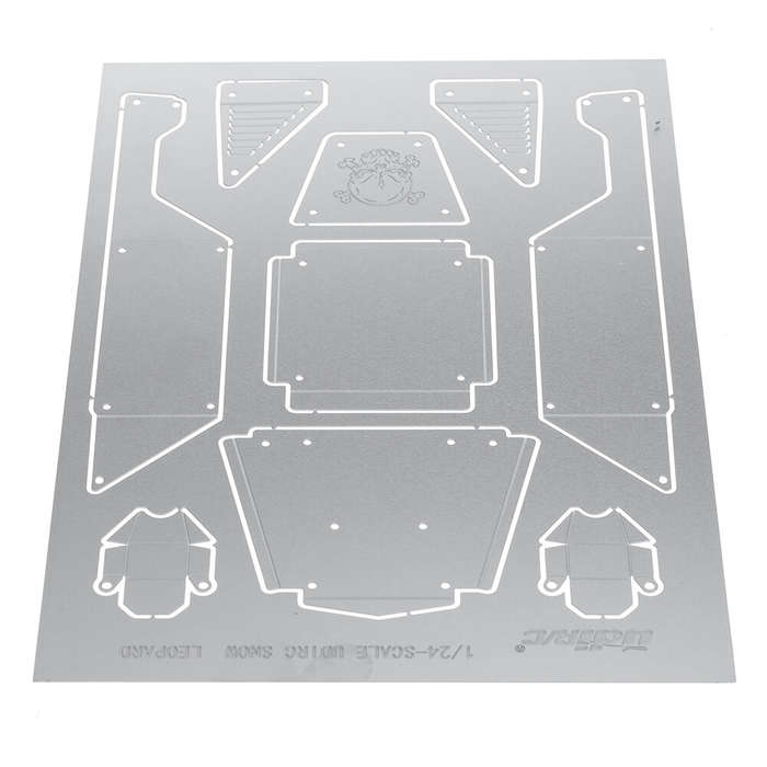 001 - UDIRC UCX2405 UCX2405 PRO 1/24 RC Car Upgraded Parts Metal Body Shell UCX24-P089 Vehicles Mode
