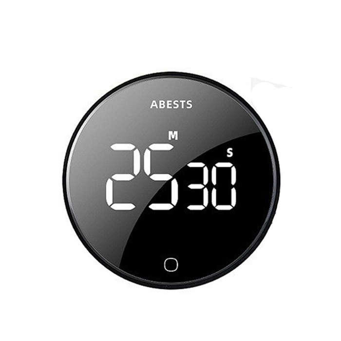 Type A - Magnetic LED Digital Timer Stopwatch Alarm Countdown Timer Rotating Volume Adjustment For K
