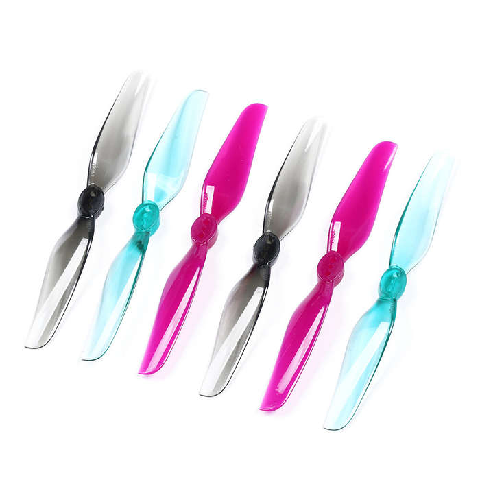 Transparent Blue - 2Pairs iFlight Nazgul T4030 4Inch 2-Blade Propellers CW CCW for FPV Racing RC Dro