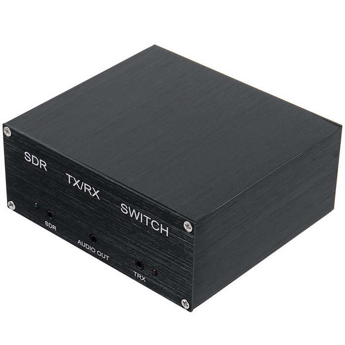 SDR Transceiver and Receiver Switch Antenna Sharer TR Switch Box with Gas Discharge Protection 160MH