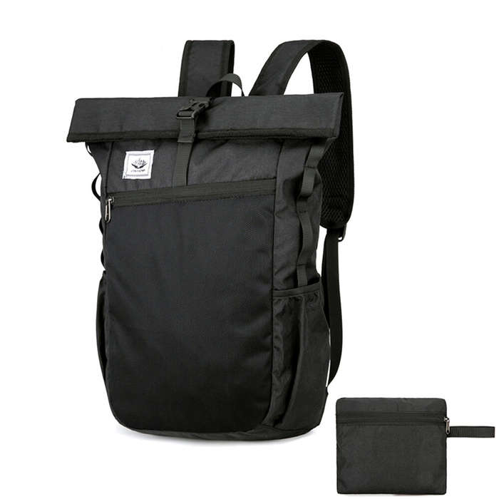 Green - IPRee Ultralight Foldable Backpack Outdoor Travel Hiking Daypack Waterproof Leisure Climbing