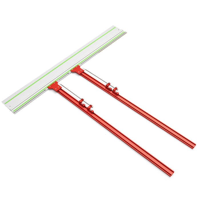 Metric - ENJOYWOOD Upgraded Aluminum Alloy Parallel Guide System for Repeatable Cuts for Track Saw R