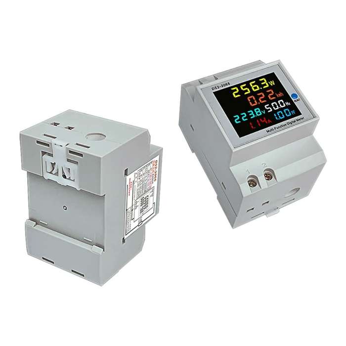 AC40V~450V 100A Digital Single Phase Energy Meter Tester Electricity Usage Monitor Power Voltmeter A