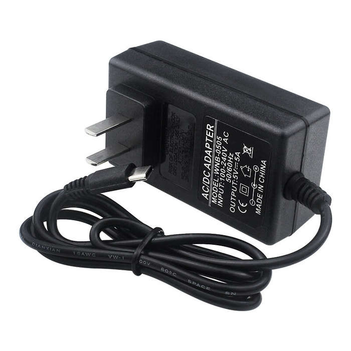 EU Plug - Orange Pi 5Pro AC DC Type-C Power Adapter 5V5A Fast Charging Universal Compatibility Charg