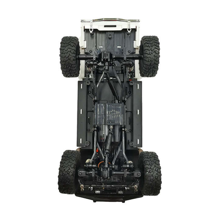 White - WPL C64-1 RTR 1/16 2.4G 4WD RC Car Rock Crawler LED Light Climbing Off-Road Truck Full Propo