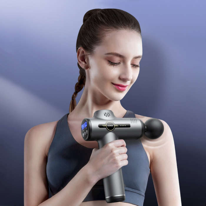 KONKA A9 Professional Massage Gun Electric Shock Muscle Relaxation Vibration Fitness Massager For Bo