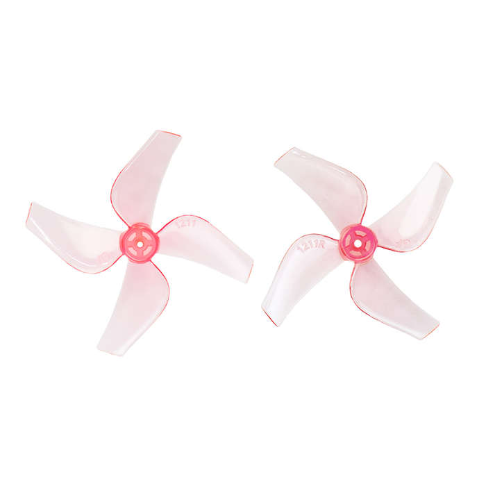 0.8mm - 4 Pairs GEMFAN 1211 31mm 1.2 Inch 4 Blade PC Propeller 0.8mm / 1mm for FPV Racing Drones Com