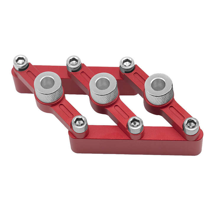 Self Centering Dowelling Jig Woodworking Joinery Hole Drill Guide Wood Dowel Hole Positioner Locator