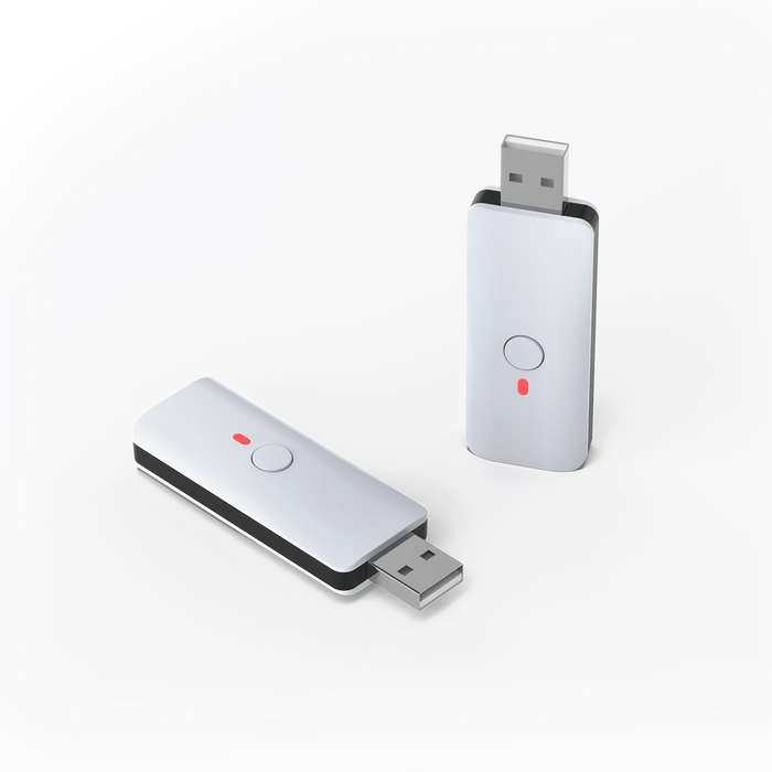 White - JYS JYS-P5119 PRO Wireless Controller Adapter bluetooth Multi-Platform PS5 Switch PC Android