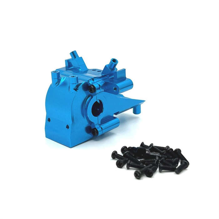Grey - Upgraded Metal Parts Front Gearbox Kit for Wltoys 1/12 124006 12423 12427 12428 12429 RC Car