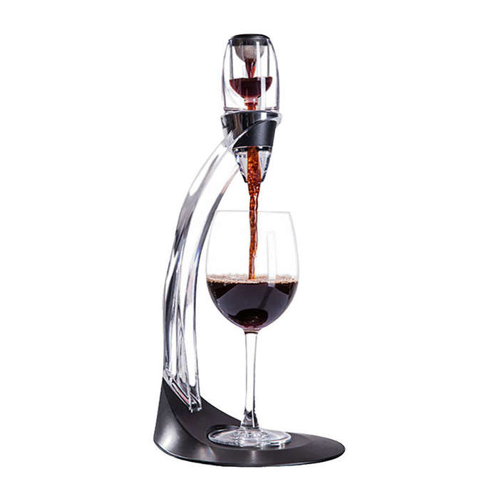 Black - Portable Quick Decanter Red Wine Decanter Set Wine Decanter Wine Dispenser Red Wine Decanter