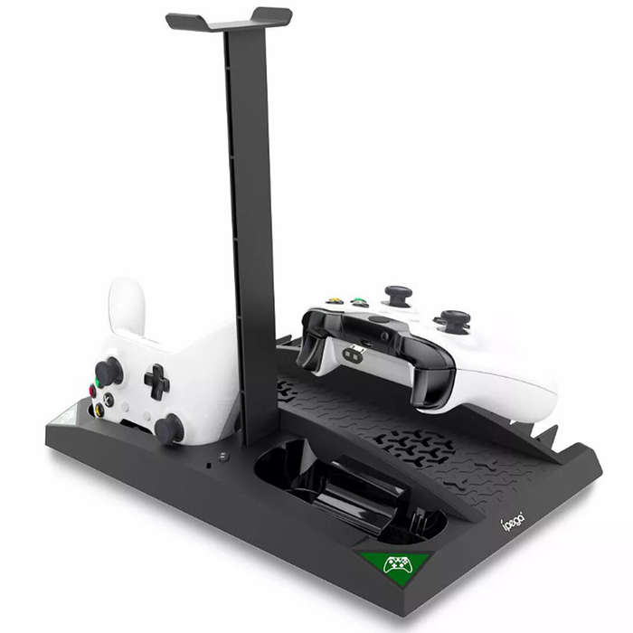 IPEGA 6-in-1 Vertical Stand Cooler Cooling Fan Dual Controller Charging Station for XBOX ONE/ XBOX O