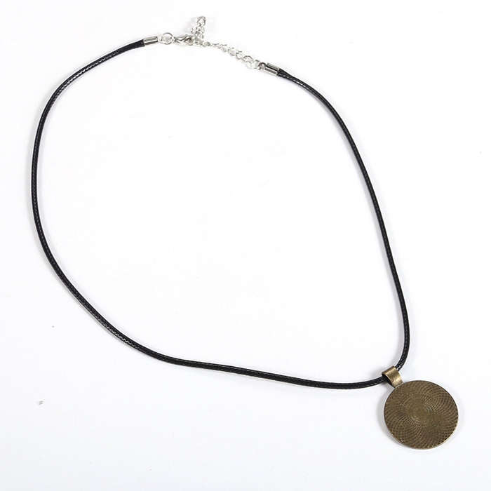 Copper - MWO Polarized Disc Necklace Multi-wave Oscillator Energy Necklace Pure Copper Gold-plated J