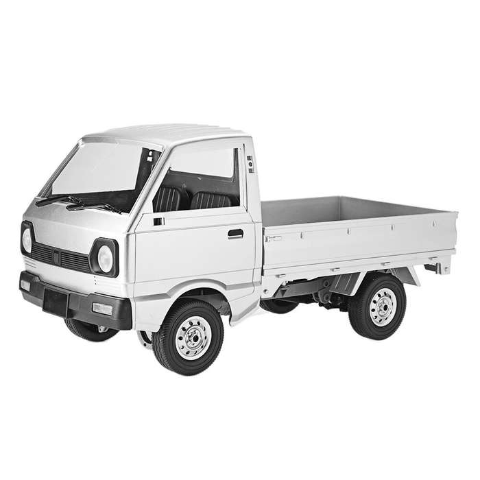 White A - WPL D12 1/10 2.4G 2WD Military Truck Crawler Off Road RC Car Vehicle Models Toy Several Ba
