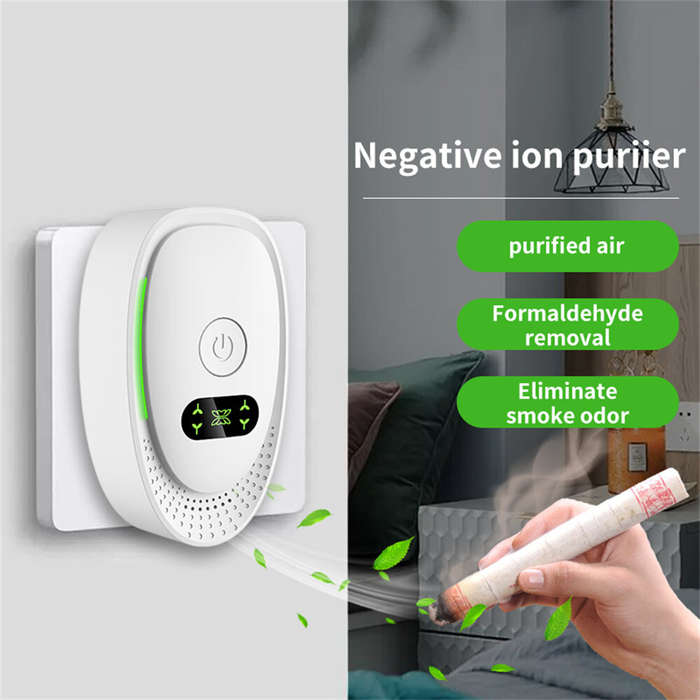EU Plug - Tevorex Negative Ion Air Purifier For Efficient Pet Deodorization, Intelligent Odor Remova