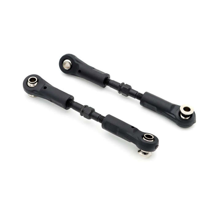 Black - 2PCS ZD Racing MT16 1/16 RC Car Parts Steering Rods Adjustable Vehicles Models Spare Accesso