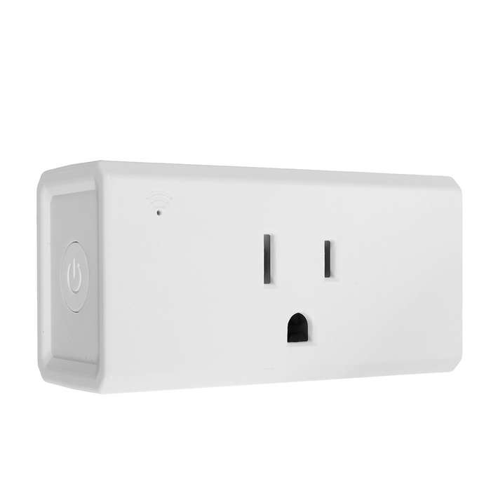 Excellway Wifi Smart Plug Smart Socket Outlet Compatible with Alexa and Google Home Voice Control