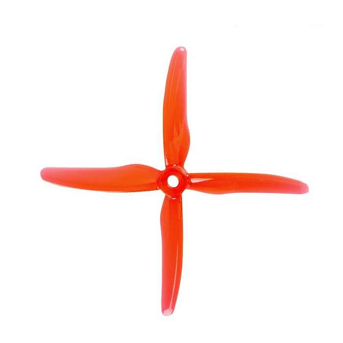 Purple - 2 Pairs GEMFAN 51455 Hurricane X 4-blade Propeller 5mm Mounting Hole for RC FPV Racing Dron