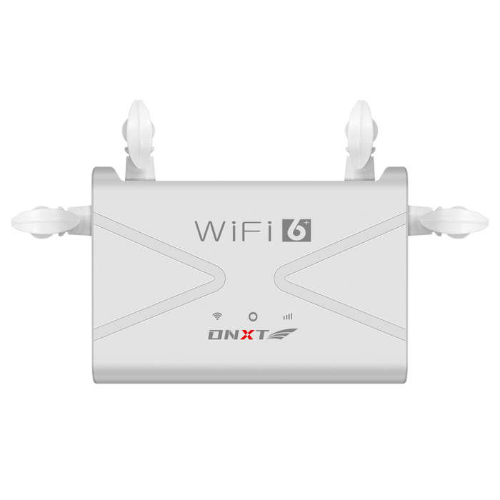 Black - 4G CPE Wireless Router High Speed WiFi6 4G Routers with 4 Antennas Built-in SIM Card Slot US