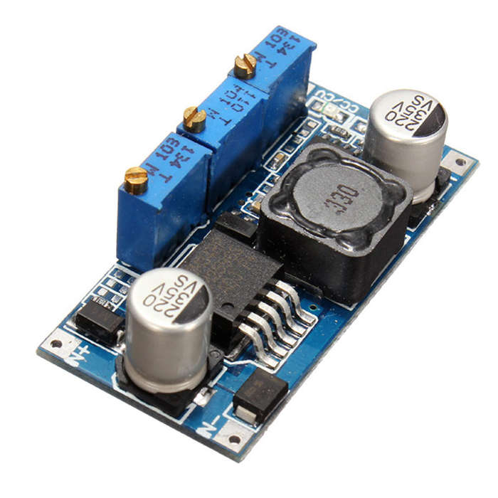 2Pcs DC7V-35V to DC1.25V-30V LED Driver Charging Constant Current Voltage Step Down Buck Power Suppl
