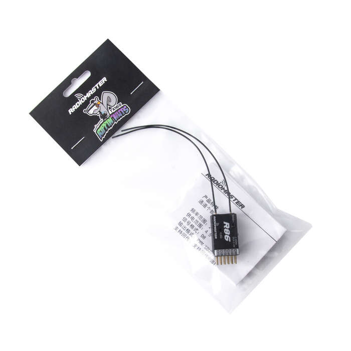 RadioMaster R86 2.4GHz 6CH Over 1KM PWM Nano Receiver Compatible FrSky D8 Support Return RSSI for RC